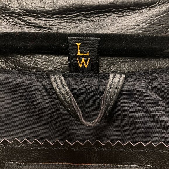 Harley Davidson Black Leather Biker Vest, Women's Large, Embroidered Logo, NEW - Picture 3 of 12